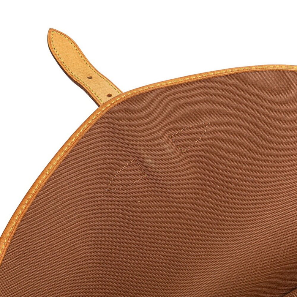 LOUIS VUITTON Authentic Brown Monogram Leather Shoulder Bag - Picture 6 of 10